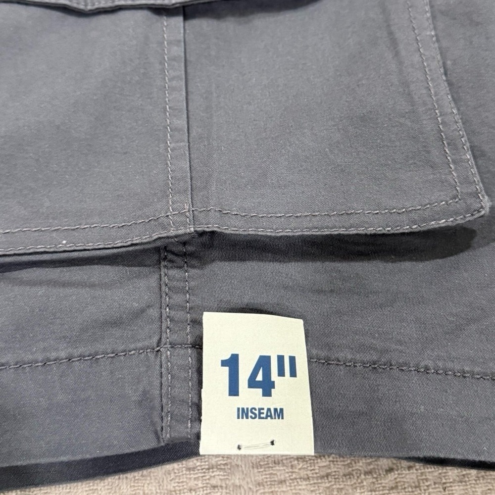George Cargo‎ Shorts Below Knee Charcoal Gray Size 40 - Picture 5 of 8